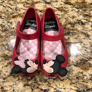 Minnie Mouse mini Melissa shoes